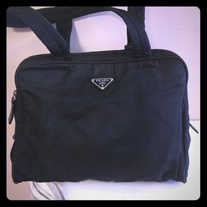 Authentic nylon Prada shoulder bag