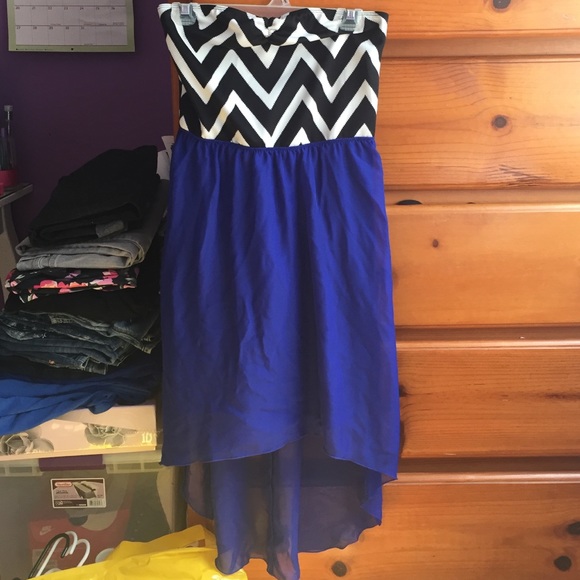 Strapless dress