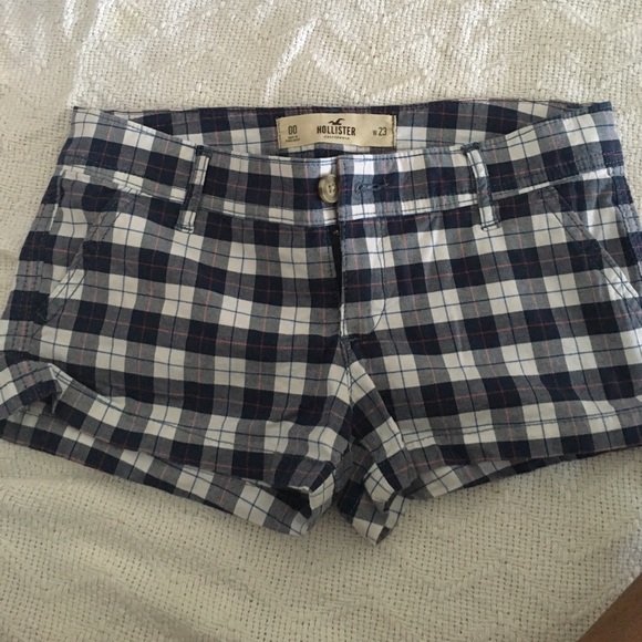 Hollister Plaid Shorts