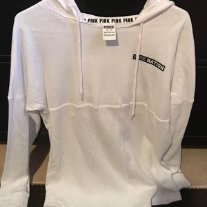 Love pink tunic hoodie size xs