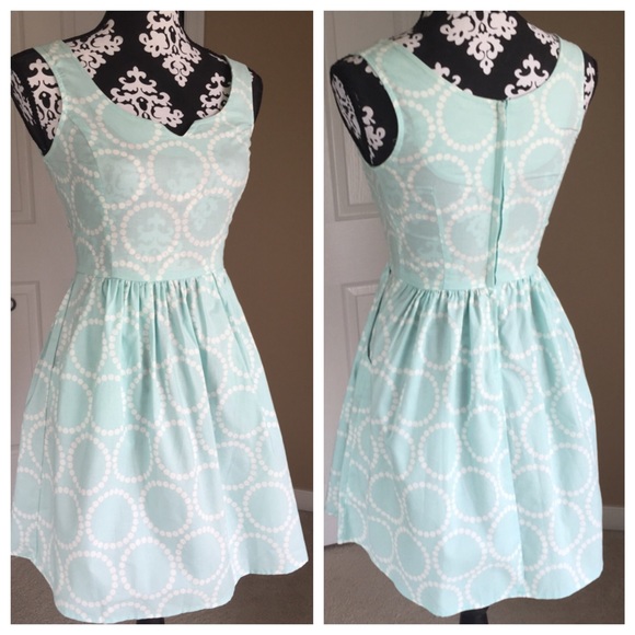 ModCloth Dresses & Skirts - Modcloth Blue & White Dress