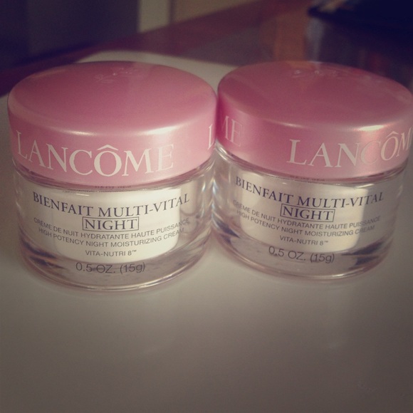 3 bienfait multi vital night creams!!
