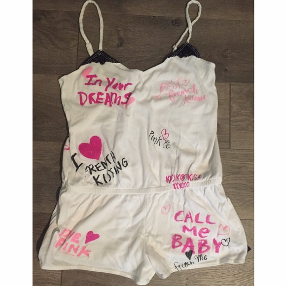 Victoria's Secret PINK Sleep Romper