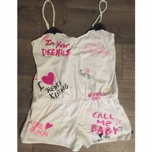 Victoria's Secret PINK Sleep Romper