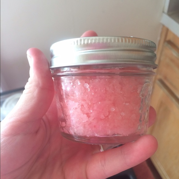 Sea salt scrub