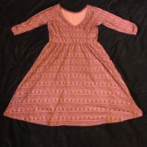 Mata Traders Reverse Wrap Dress Fair Trade Organic