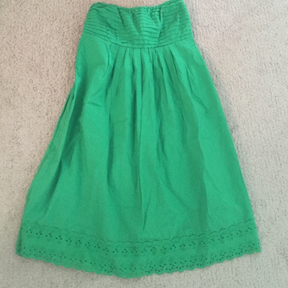 J crew strapless dress