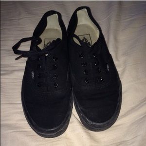 Black Vans *STILL 4 SALE- best price you'll find*