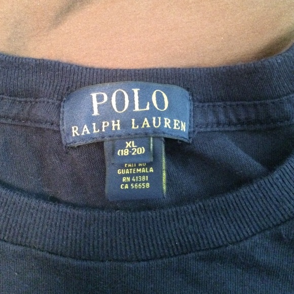 Polo navy blue t-shirt - Picture 2 of 3