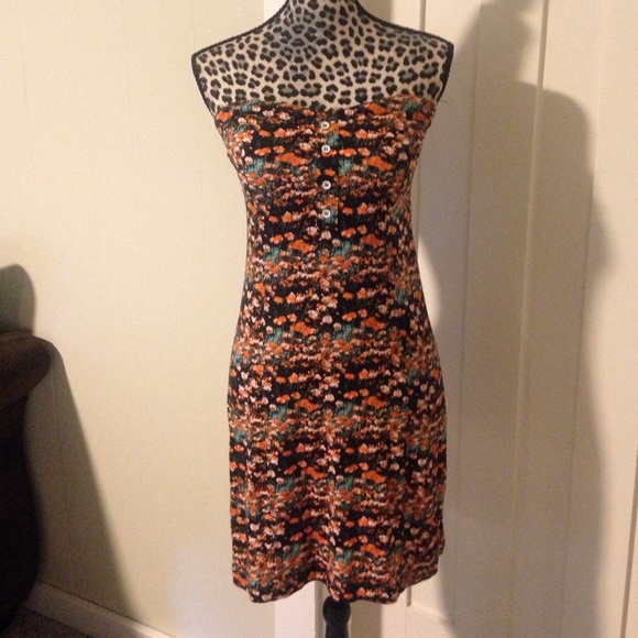 Volcom Fitted halter style dress