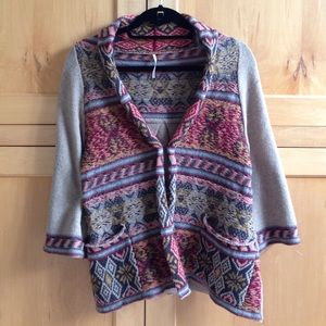 Free People Wool Cardigan