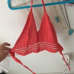 Crochet crop top