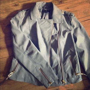 Faux leather jacket NWT