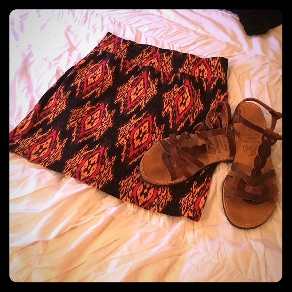 KENSIE Tribal Skirt