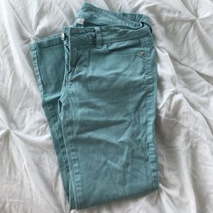 Lauren Conrad Mint/Robin's Egg Jeans