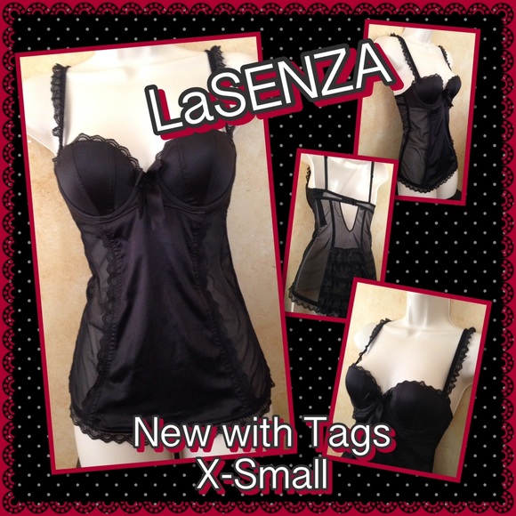 LaSENZA-NWT-Teddy Dress-XSMALL- Black-