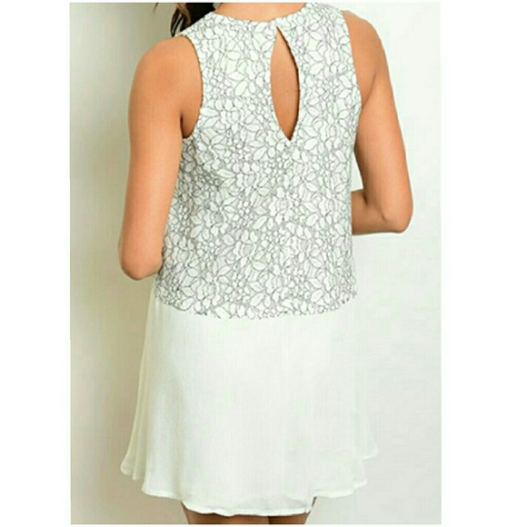 New white and black dress ❗️Closet Closing❗️ - Picture 4 of 5