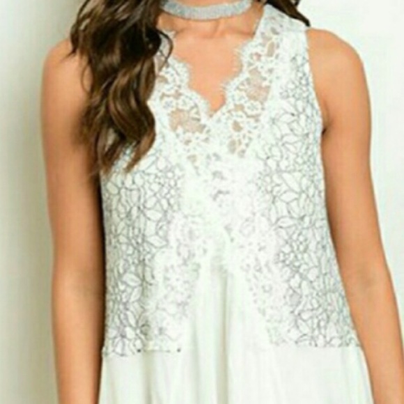 New white and black dress ❗️Closet Closing❗️ - Picture 3 of 5