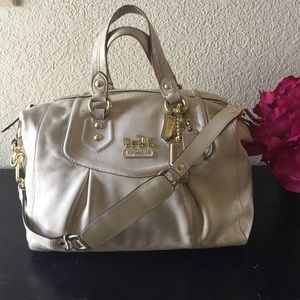 Coach Cream Madison Audrey bag