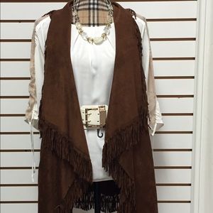 Suede Vest