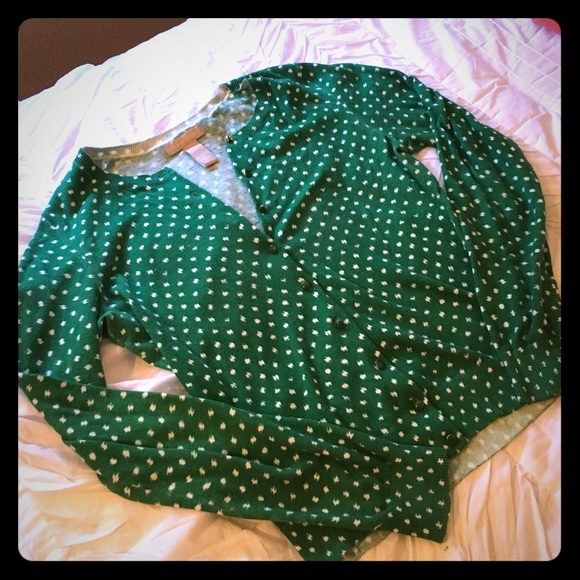 Banana Republic Polka Dot Cardigan
