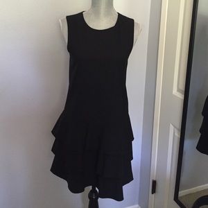 Black theory dress
