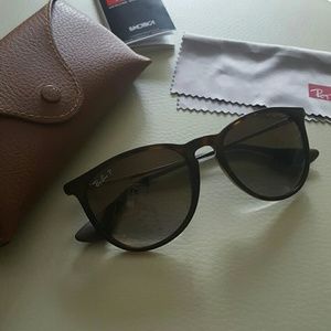 Authentic POLARIZED ray ban erika