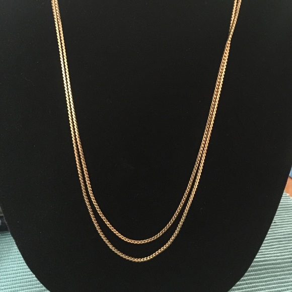 Vintage Gold Monet Necklace