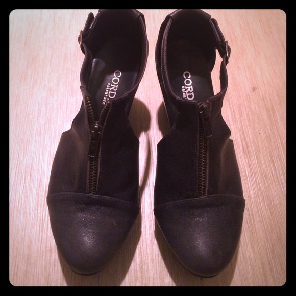 Dark blue Cordani sandals. Worn only twice!