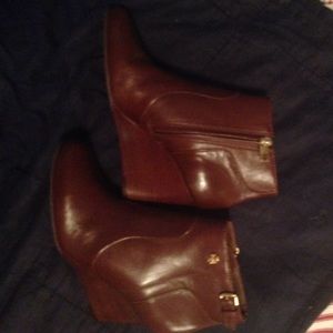 Tory Burch wedge boots