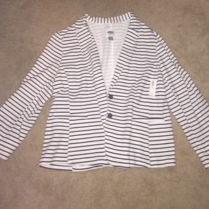 Black and white light blazer from old navy