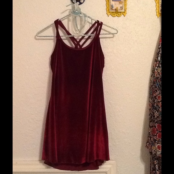Dresses & Skirts - Vtg Capezio Velvet Bodysuit Minidress