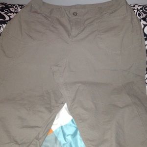 Olive Green Bermuda Shorts