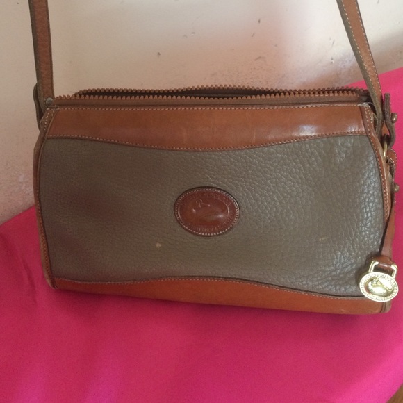 Vintage Dooney & Burke long skinny strap purse