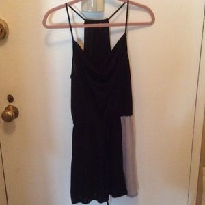 Josie Natori black sundress/coverup
