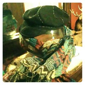 Cute hat and scarf