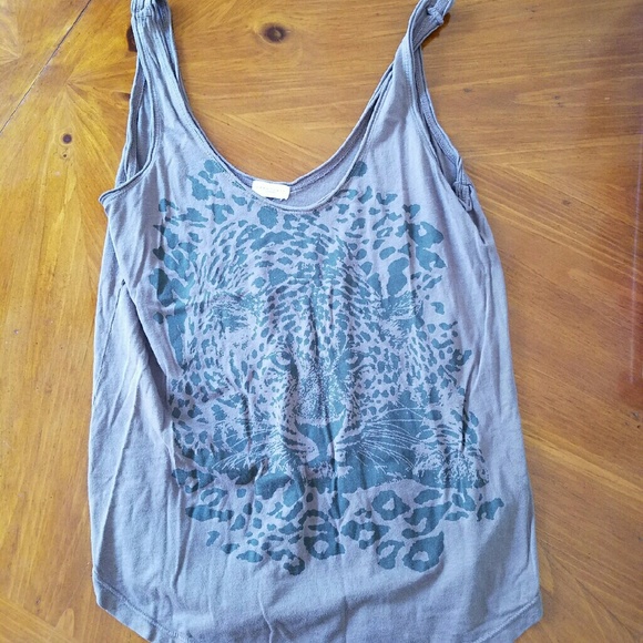 Tiger print tee