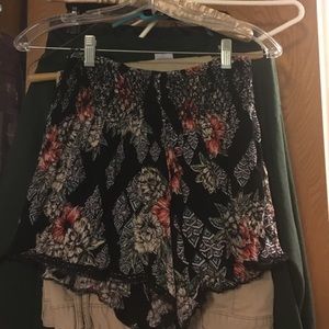 Elastic Waist Festival Shorts