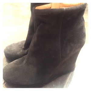 Nine West Wedged Booties