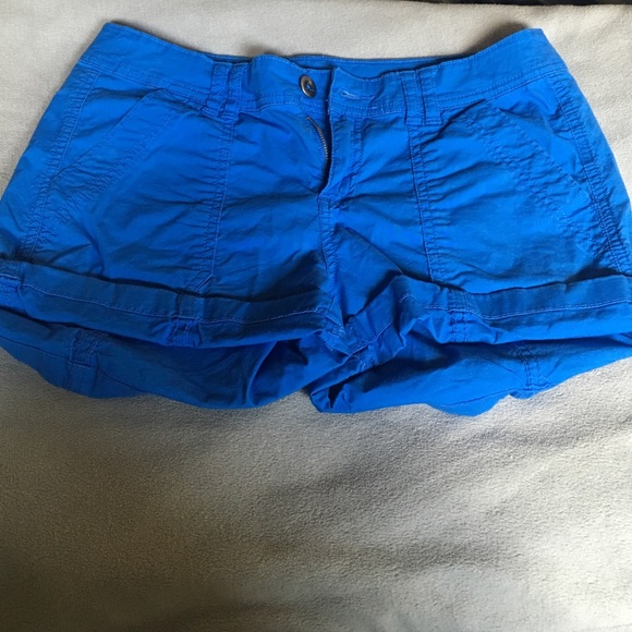 Royal blue shorts