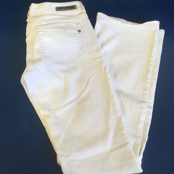 Express Jeans white denim