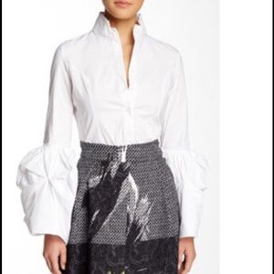 Tov Bishop Sleeve Blouse