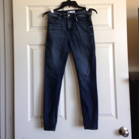 Loft skinny jeans. Modern high waste skinny ankle.