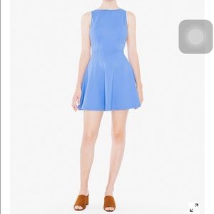American apparel sleeveless skater dress.