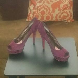 Purple heels