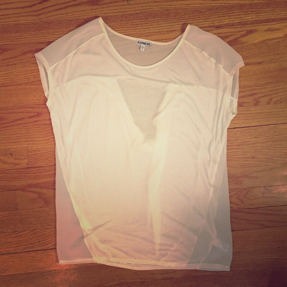 {EXPRESS} Sheer top