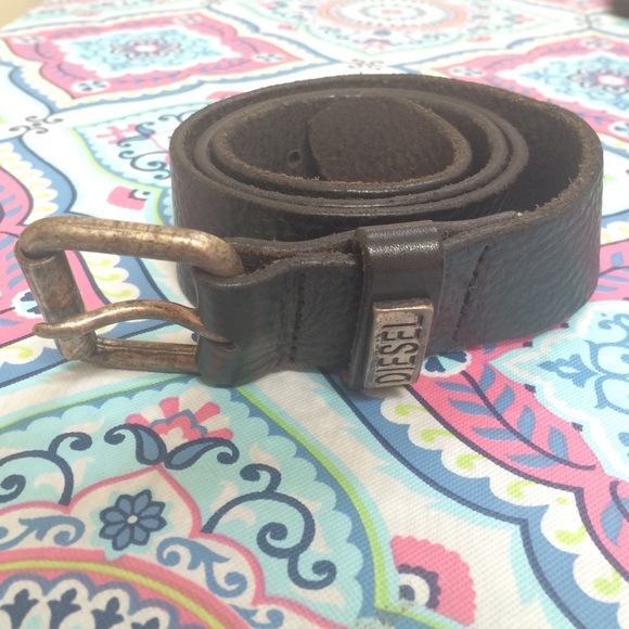 Leather Diesel Belt
