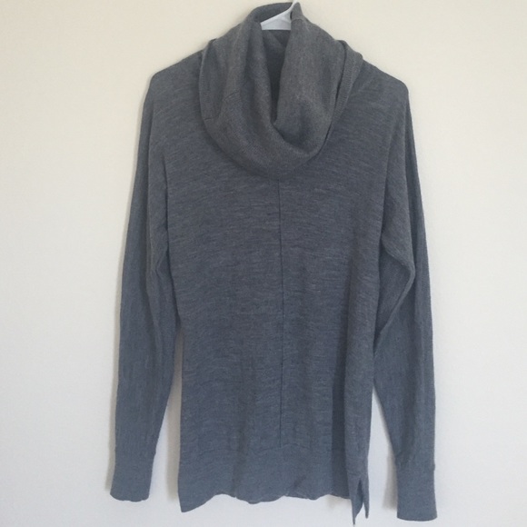 Gray wool sweater