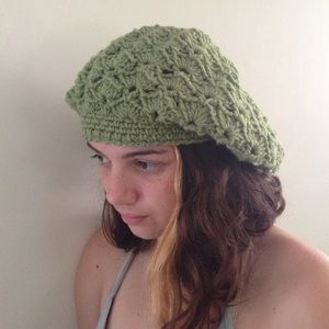 Handmade Crocheted Slouchy Hat