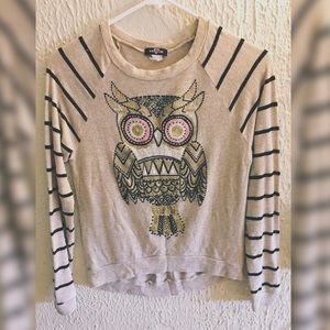 Owl long sleeve ✨